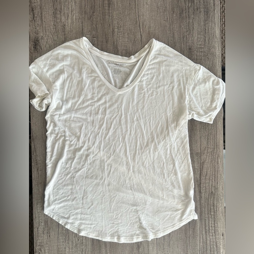 American Eagle White Soft & Sexy Tee Size XS